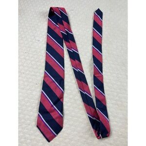 Chaps x Ralph Lauren Tie Slanted Stripe Vintage Made in USA 3"W 56"L